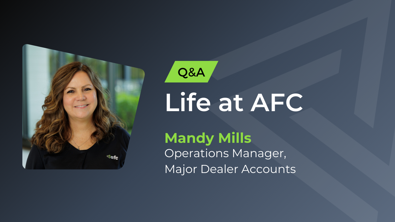 Life at AFC with Operations Manager Mandy Mills